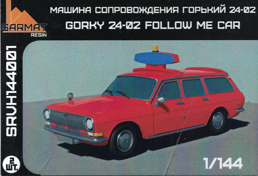 SRvh144001  автомобили и мотоциклы  Горький 2402 (2шт. В наборе)  (1:144)