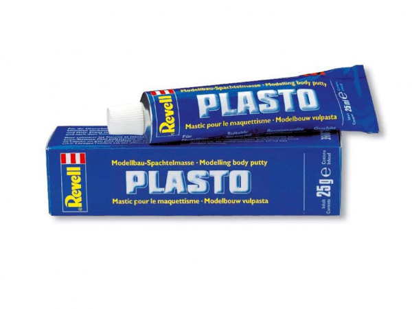39607  грунтовки/шпатлевки  Шпаклёвка Plasto 25мл.