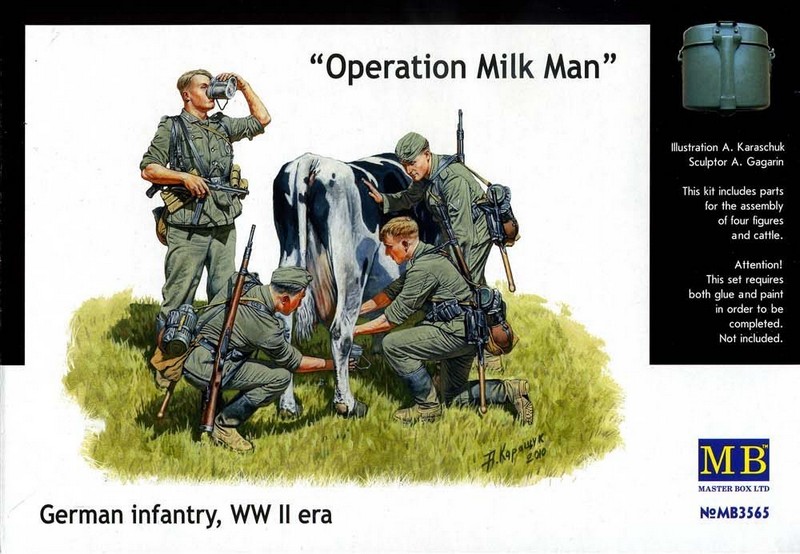 MB3565  фигуры  Operation Milk Man  (1:35)