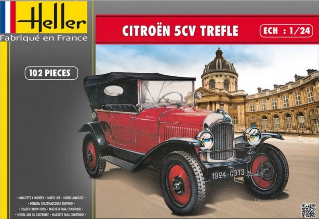80702  автомобили и мотоциклы  CITROËN TREFLE  (1:24)