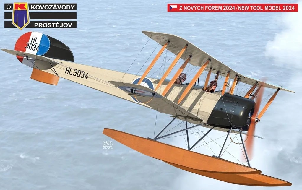 KPM0464  авиация  Avro 504L “Float version”  (1:72)