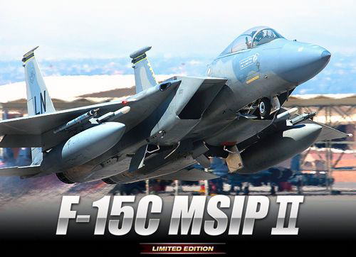 12221  авиация  F-15С MSIP II (1:48)