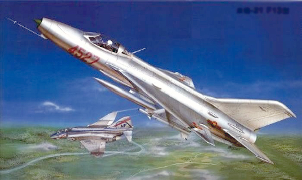 02210  авиация  M&G-21 F-13  (1:32)