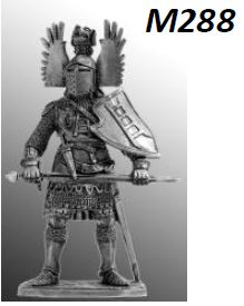 288 M  миниатюра  Мастино 2 делла Скала-правитель вероны, середина 14 века