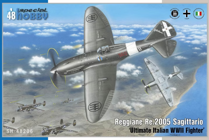 SH48206  авиация  Reggiane Re.2005 Sagittario  (1:48)