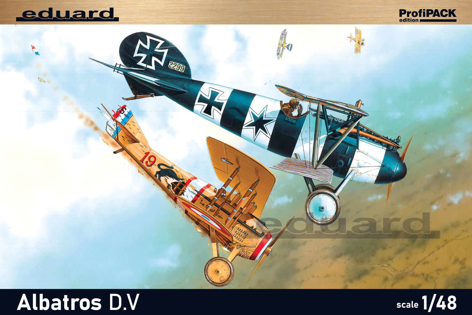8113  авиация  Albatros D.V ProfiPACK edition  (1:48)