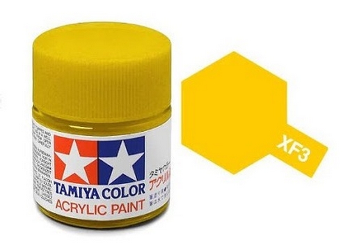 81703  краска  Акрил XF-3 Желтая матовая