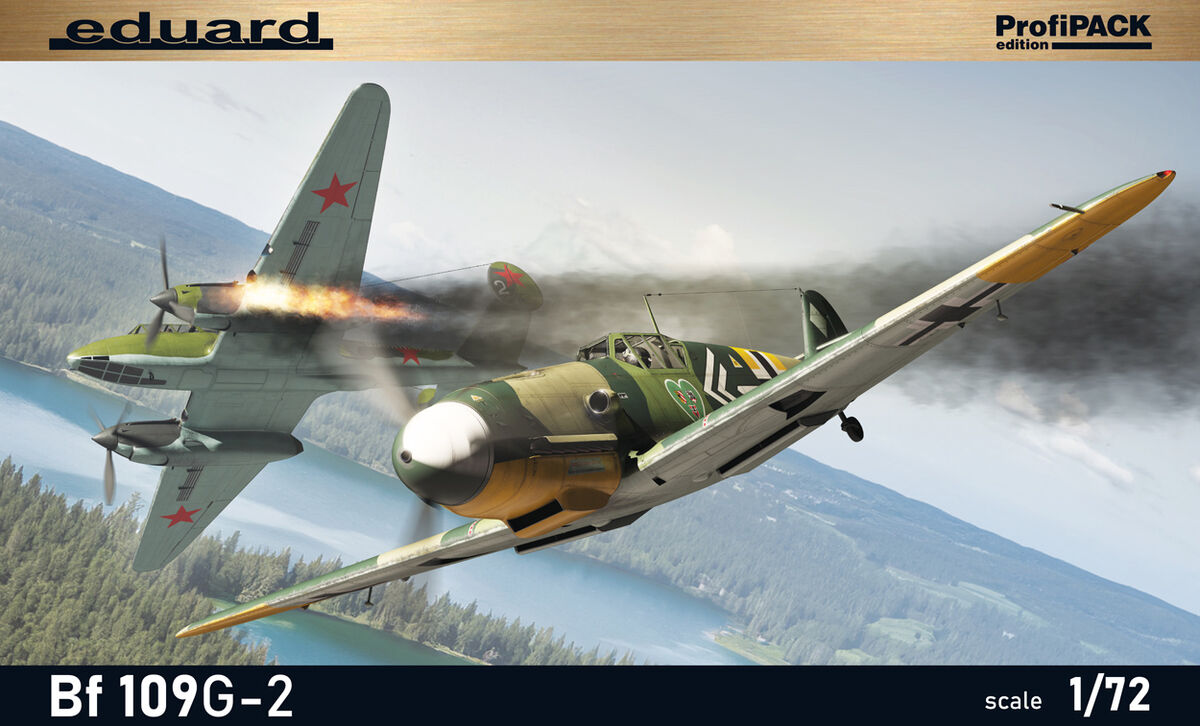 70156  авиация  Bf 109 G-2 ProfiPACK Edition  (1:72)