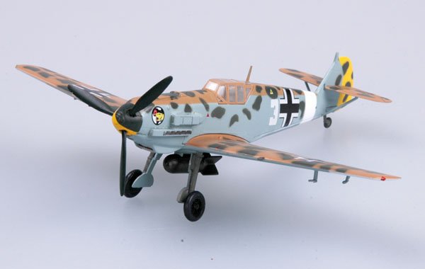 37279  авиация  Мессершмитт BF-109Е-4/Trop 1/JG27 Марсель (1:72)