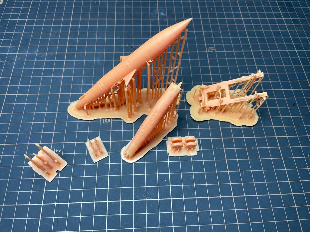 MM72306  авиация  Комплект Ракета КС-10 + тележка  (1:72)