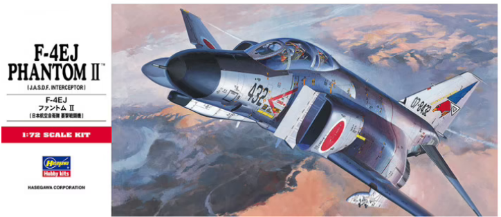 00331  авиация  F-4EJ PHANTOM II  (1:72)