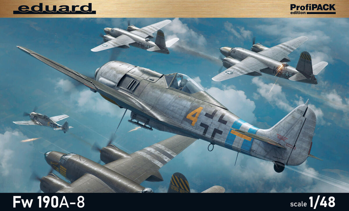 82147  авиация  Fw 190A-8 ProfiPack Edition  (1:48)