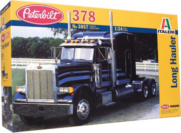 3857  автомобили и мотоциклы  CLASSIC PETERBILT 378 "Long Hauler" (1:24)