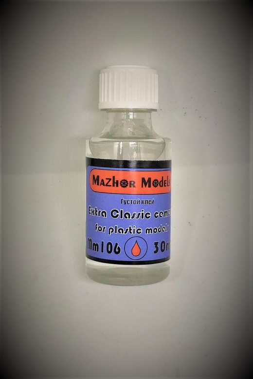 MM106  клей  Extra Classic cement (Густой клей)  30 мл.