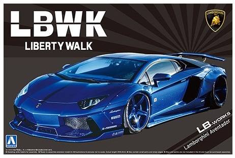 05991  автомобили и мотоциклы  LB-WORKS Lamborghini Aventador Ver.2  (1:24)