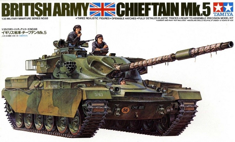 35068  техника и вооружение  British Army Chieftain Mk.5  (1:35)