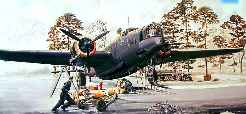 02808  авиация  Wellington Mk.I C  (1:48)