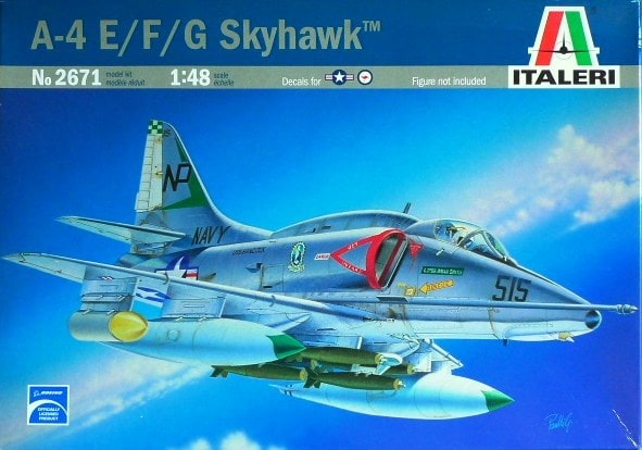 2671  авиация  A-4 E/F/G Skyhawk  (1:48)