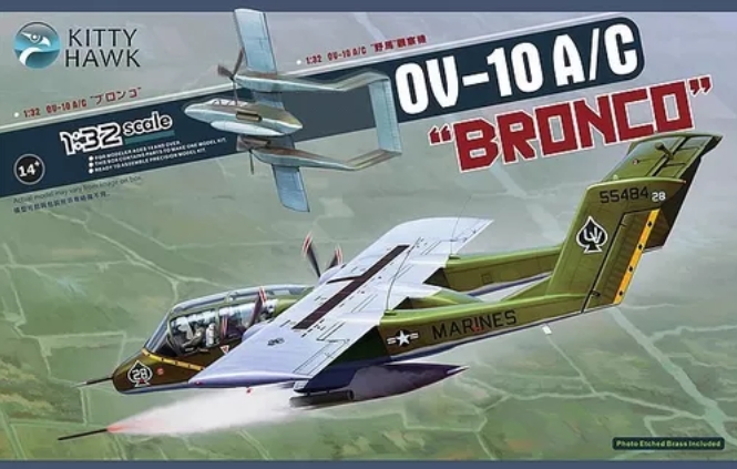 KH32004  авиация  OV-10A/C "Bronco"  (1:32)