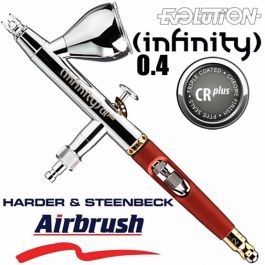 HS-126574  аэрография  Аэрограф Infinity CR plus nozzle 0,4mm, tank 5ml.
