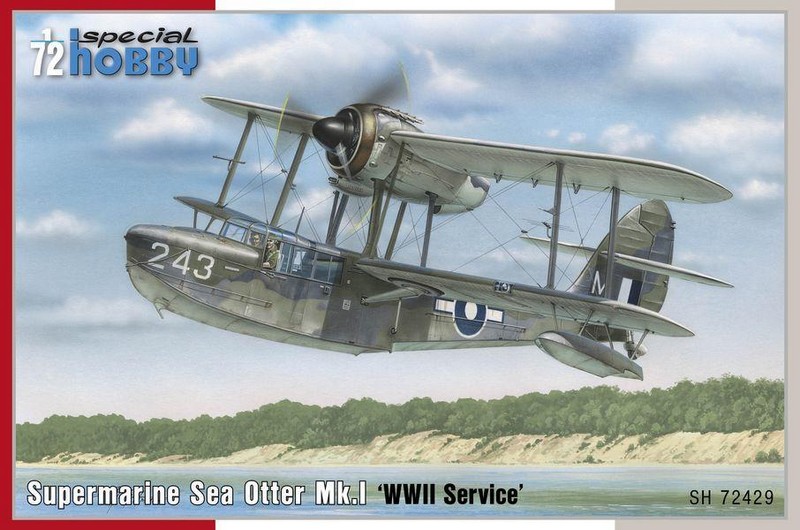 SH72429  авиация  Supermarine Sea Otter Mk.1 "WWII Service"  (1:72)