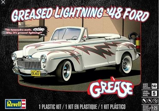 14443  автомобили и мотоциклы  Greased Lightning 48 Ford Conver  (1:25)