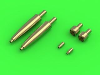 AM-72-118  металлические стволы  Набор для поздних модификаций Spitfire Mk.IXe/XVIe  (1:72)