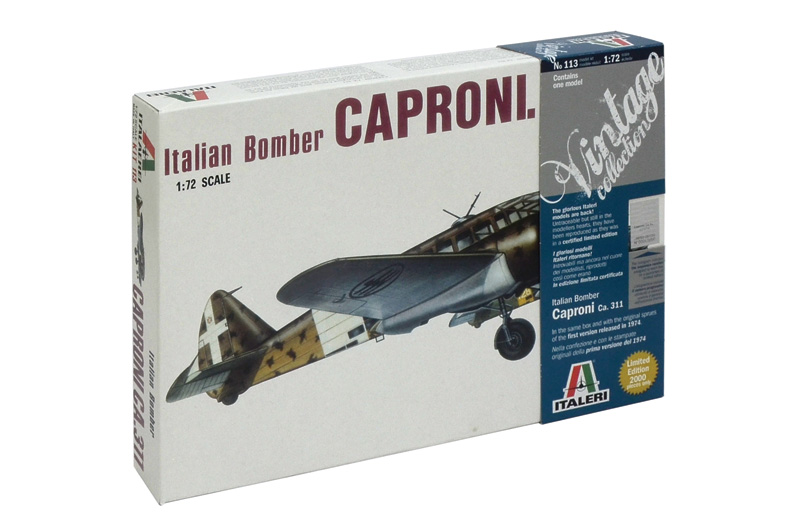 0113  авиация  CAPRONI CA.311 (1:72)
