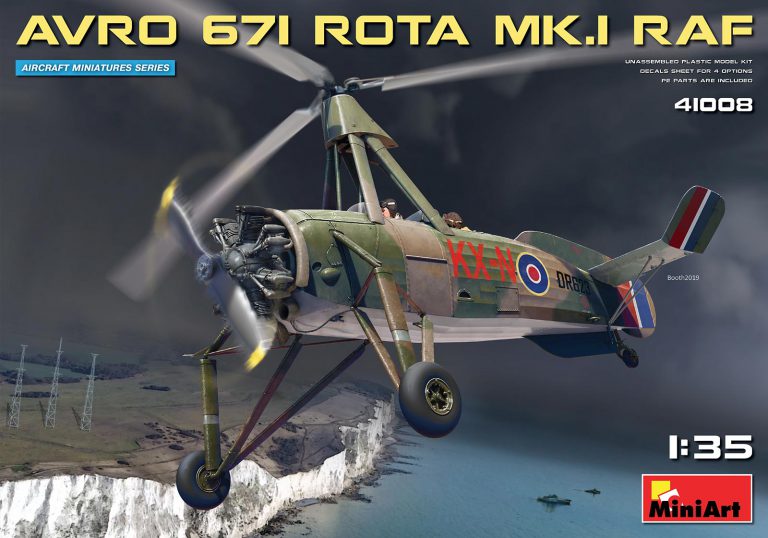 41008  авиация  AVRO 671 ROTA MK.I RAF  (1:35)