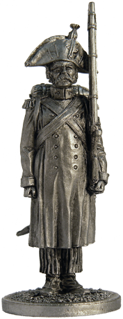 NAP-012  миниатюра  Гренадер Имп. Гвардии в походной форме. Франция, 1807 г.