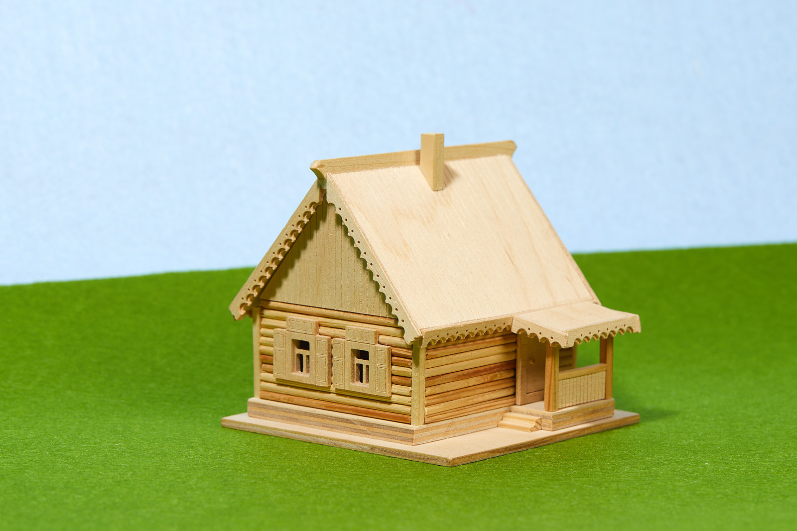 СМ0001  архитектура  "Изба"  (1:72)