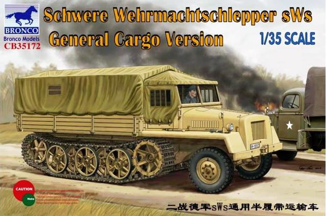 CB35172  техника и вооружение  Schwere Wehrmachtschlepper sWs General Cargo Version  (1:35)
