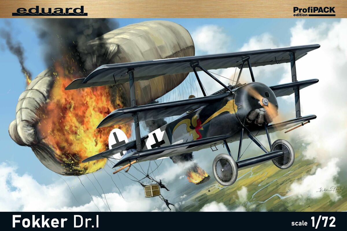 7039  авиация  Fokker Dr.I ProfiPACK Edition  (1:72)
