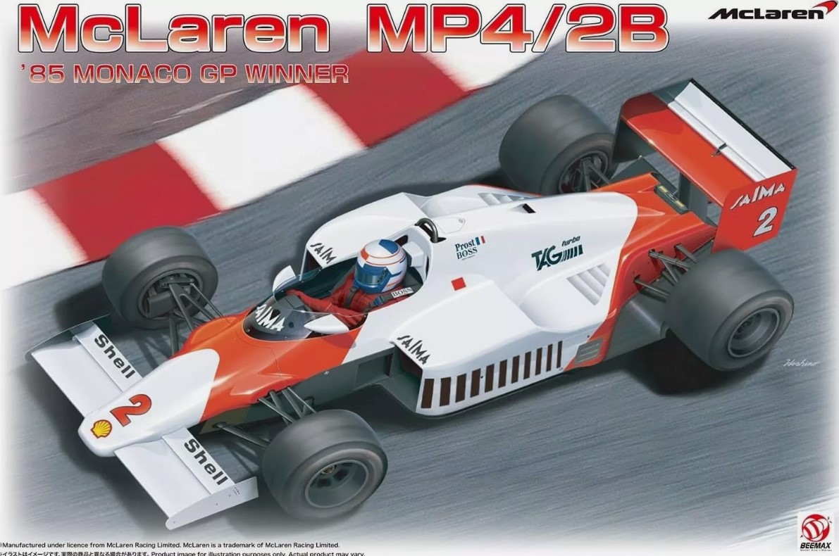 BX20001  автомобили и мотоциклы  McLaren MP4/2B '85 Monaco GP Winner  (1:20)