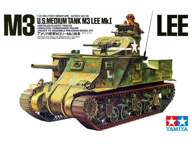 35039  техника и вооружение  U.S. Medium Tank M3 Lee Mk I  (1:35)