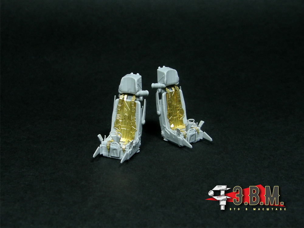 RS48081  дополнения из смолы  К-36Д3,5 Кресла катапультные для С-34 (2 шт.)  (1:48)