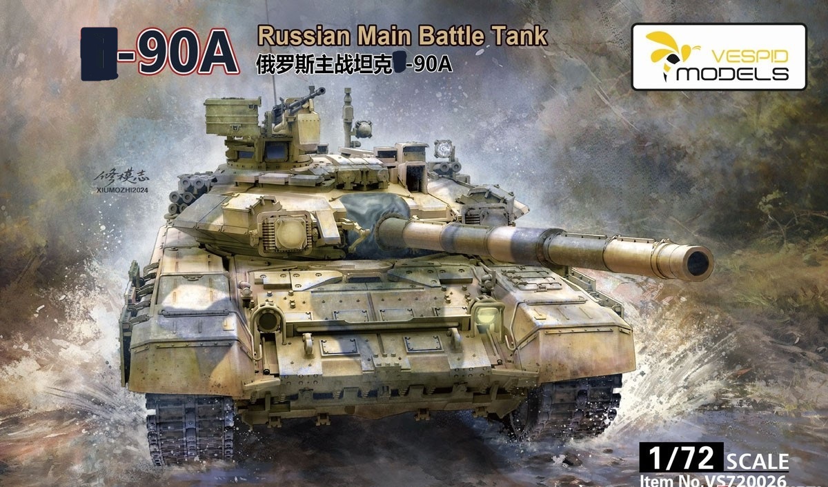 VS720026  техника и вооружение  Russian Main Battle Tank Танк-90A  (1:72)