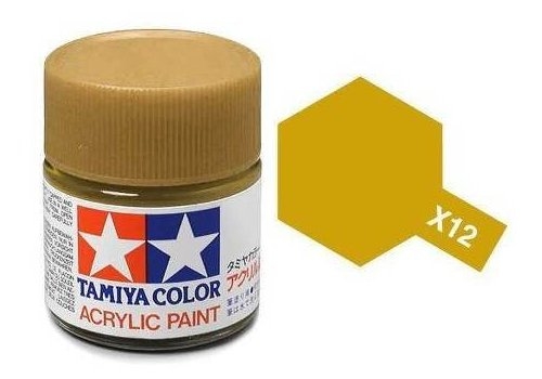 81512  краска  Акрил Х-12 Золотистая