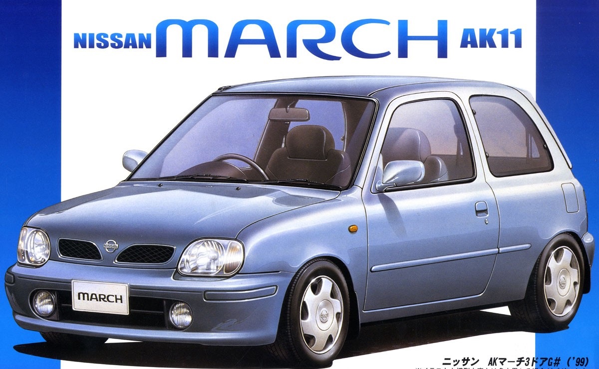 04661  автомобили и мотоциклы  Nissan AK11 March 3 Door  (1:24)