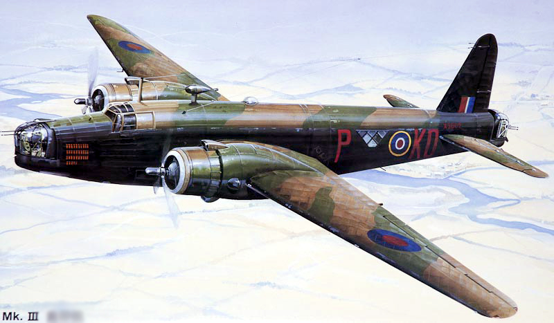 02823  авиация  Wellington Mk.III  (1:48)