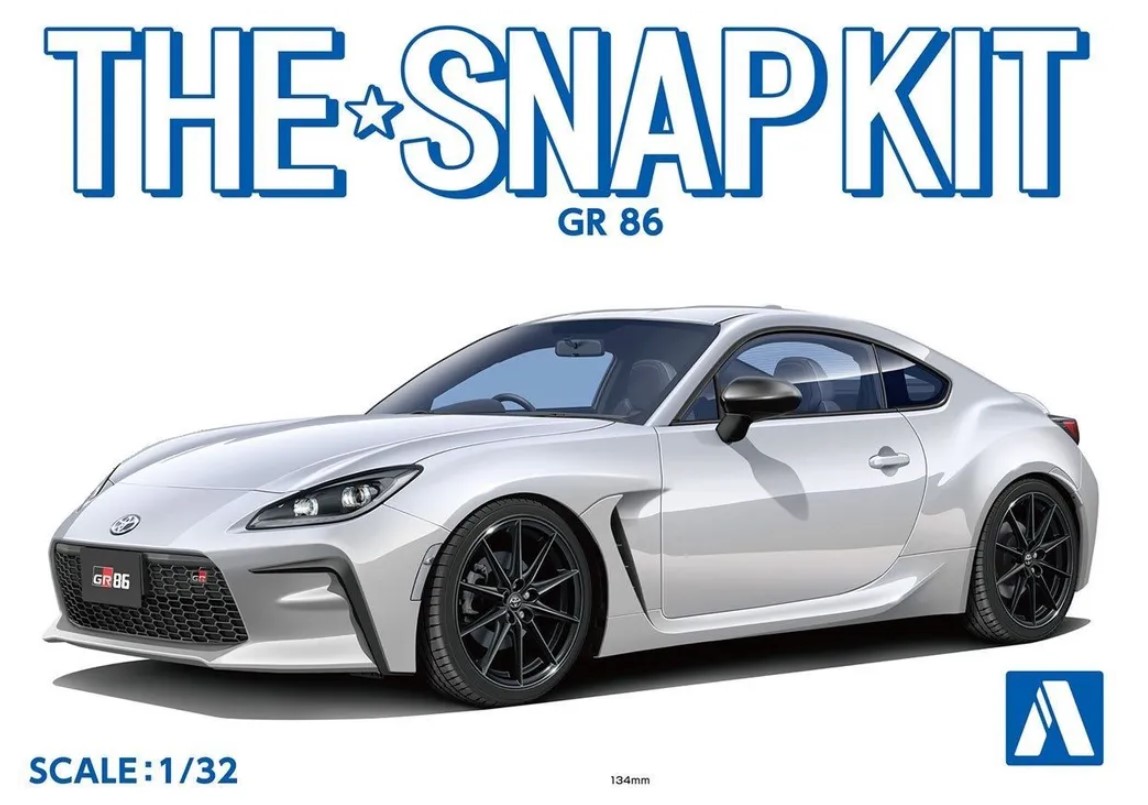 06460  автомобили и мотоциклы  Toyota GR-86 (Crystal White Pearl)  (1:32)