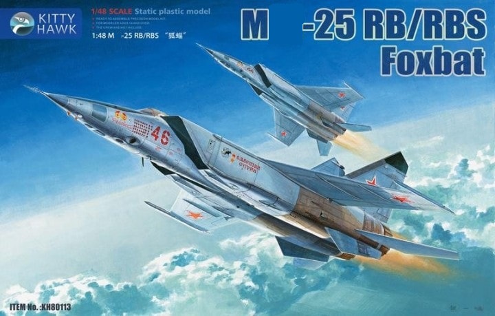 KH80113  авиация  M-25RB/RBS Foxbat  (1:48)