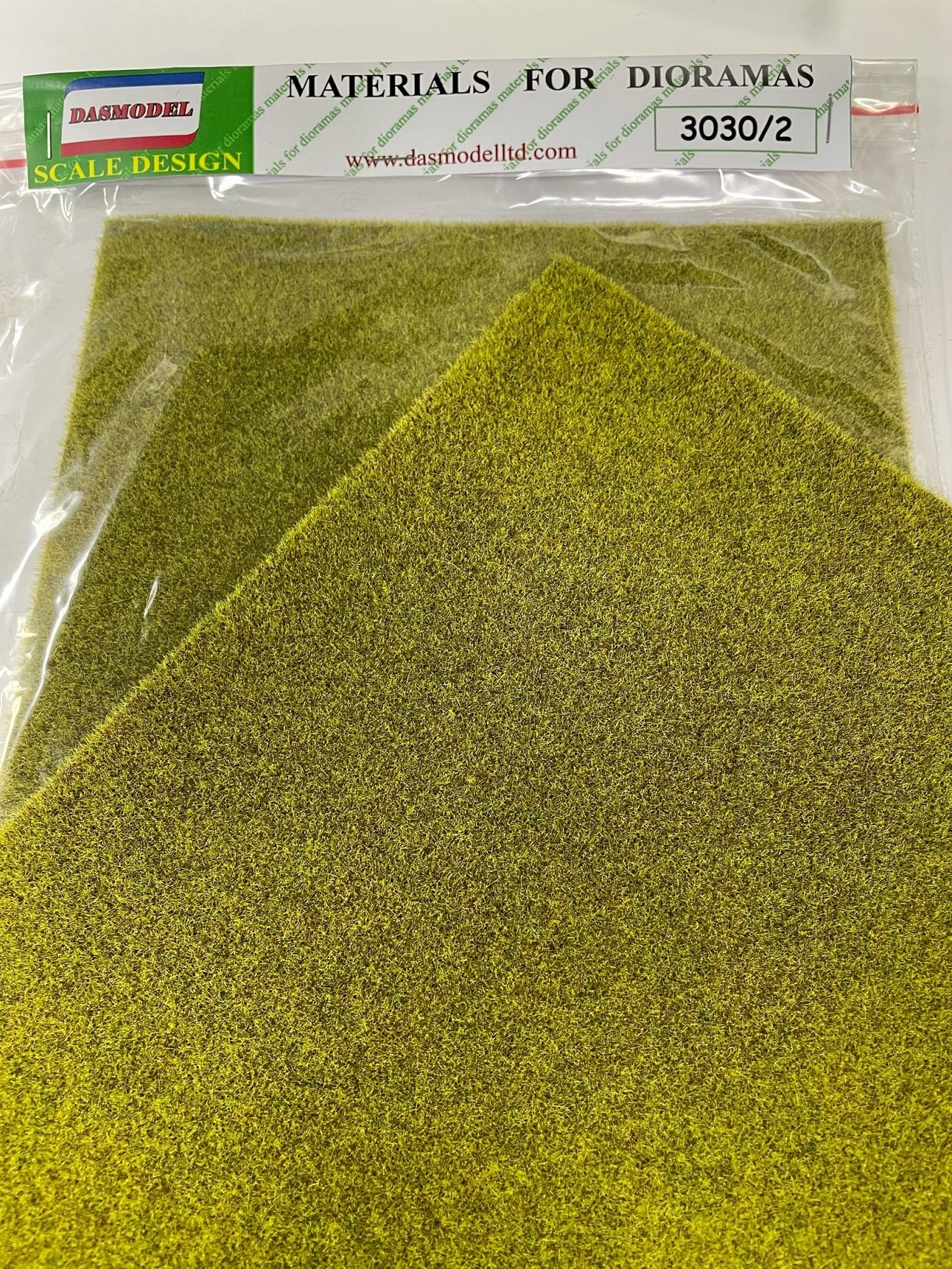 3030/2  материалы для диорам  Травянное покрытие (Лист А4) (ранняя осень)