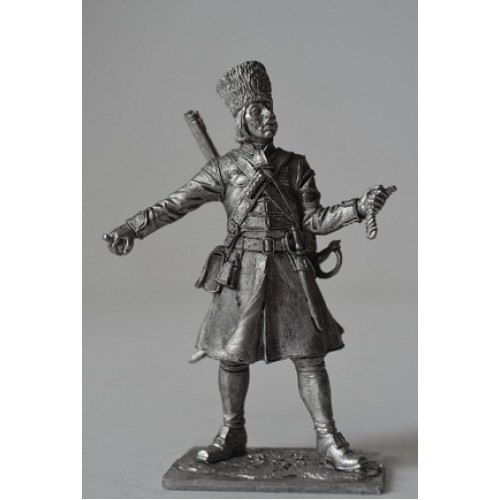 238 M  миниатюра  Гренадер 2-го Выборного (Бутырского ) полка, 1698-1702 гг.