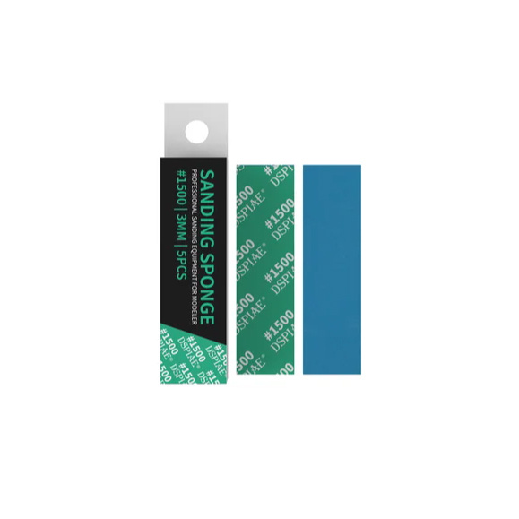 DS3-1500  ручной инструмент  Гибкая наждачная бумага #1500 (5 шт.)