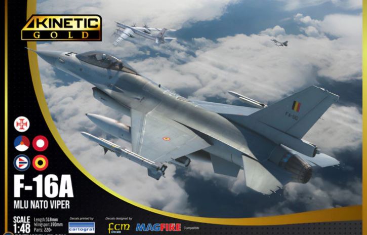K48100  авиация  F-16A MLU NATO Viper  (1:48)