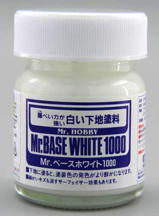 SF-283  грунтовка Mr.SURFACER 1000 базовая белая 40мл