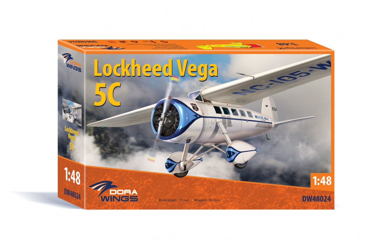 DW48024  авиация  Lockheed Vega 5C  (1:48)