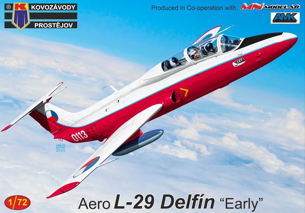 KPM0467  авиация  Aero L-29 “Delfin” Early  (1:72)