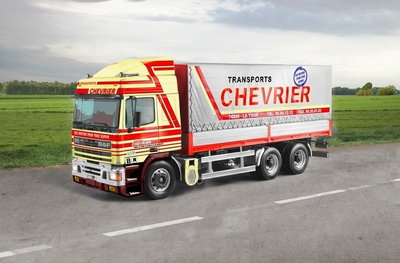 3914  автомобили и мотоциклы  Daf 95 Canvas  (1:24)